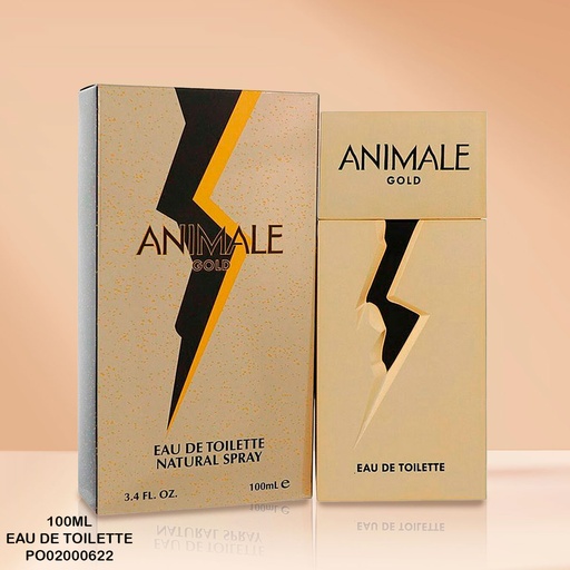 [PO02000622] PERFUME ANIMALE GOLD EDT 100ML