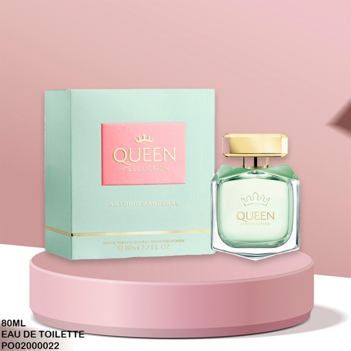 [PO02000022] PERFUME ANTONIO BANDERAS QUEEN OF SEDUCTION EDT 80ML