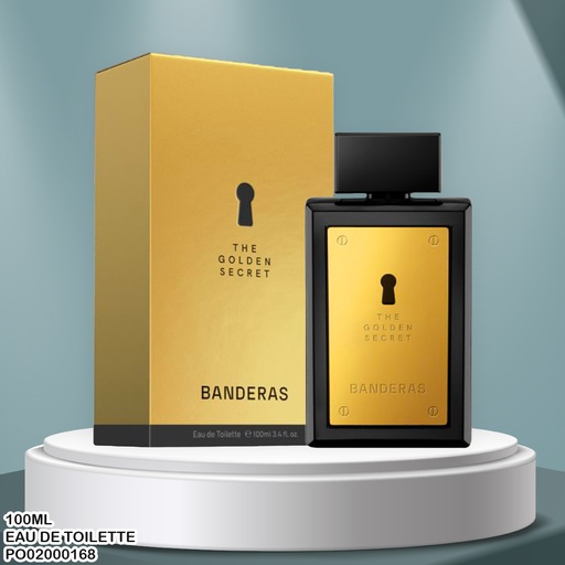 [PO02000168] PERFUME ANTONIO BANDERAS THE GOLDEN SECRET 100ML EDT