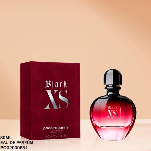 [PO02000531] PERFUME BLACK XS PACO RABANNE 80ML