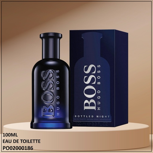[PO02000186] PERFUME BOSS BY HUGO BOSS BOTTLED NIGHT 100ML