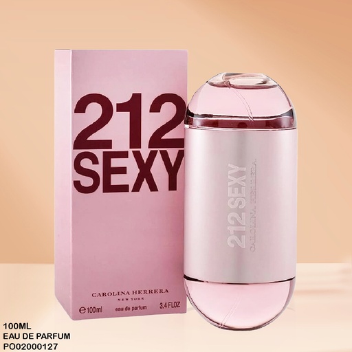 [PO02000127] PERFUME CAROLINA HERRERA 212 SEXY 100ML EDP
