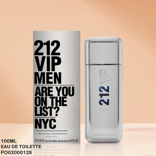 [PO02000128] PERFUME CAROLINA HERRERA 212 VIP MEN 100ML