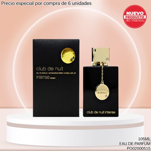 [PO02000515] PERFUME CLUB DE NUIT INTENSE WOMAN 105 ML EDP ARMAF