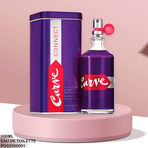 [PO02000001] PERFUME CURVE CONNECT WOMEN 100ML EDT