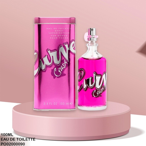 [PO02000090] PERFUME CURVE CRUSH FOR WOMEN EDT 100ML
