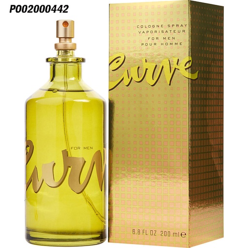 [PO02000442] PERFUME CURVE FOR MEN 200ML (BOTELLA VERDE)