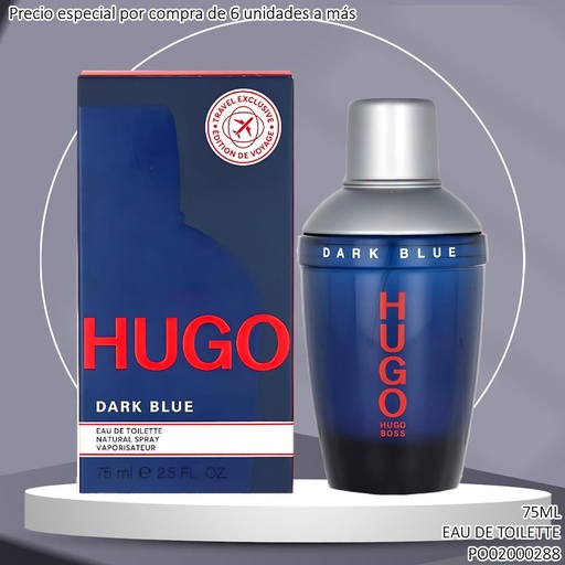 [PO02000288] PERFUME DARK BLUE BY HUGO BOSS 75ML TRAVEL EXCLUSIVE