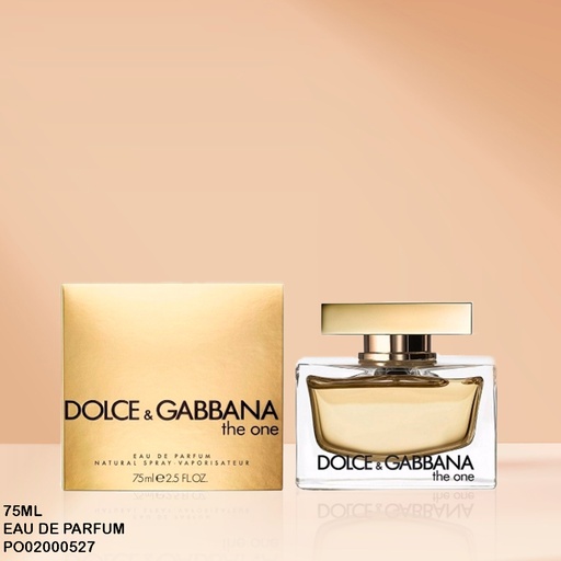 [PO02000527] PERFUME DOLCE & GABANNA THE ONE WOMAN 75ML