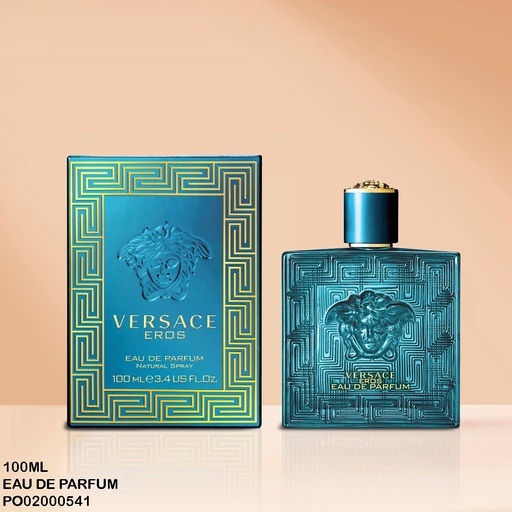 [PO02000541] PERFUME EROS VERSACE EDP 100ML (AZUL/DORADO)
