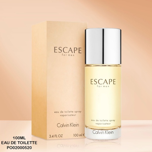 [PO02000520] PERFUME ESCAPE MAN CALVIN KLEIN EDT 100ML
