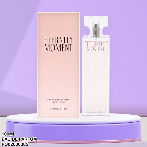 [PO02000385] PERFUME ETERNITY MOMENT WOMEN BY CALVIN KLEIN 100ML