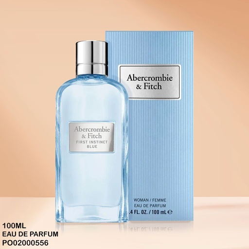 [PO02000556] PERFUME FIRST INSTINCT BLUE ABERCROMBIE&FITCH EDP 100ML