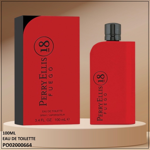 [PO02000664] PERFUME FUEGO PERRY ELLIS 18 EDT 100ML