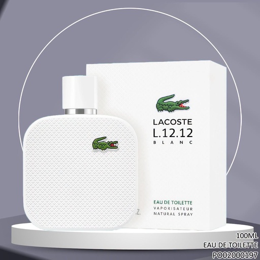 [PO02000197] PERFUME LACOSTE L.12.12 BLANC 100ML