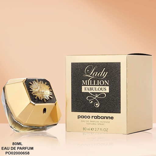[PO02000658] PERFUME LADY MILLION FABULOUS PACO RABANNE 80ML