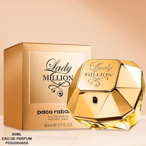 [PO02000656] PERFUME LADY MILLION PACO RABANNE 80ML