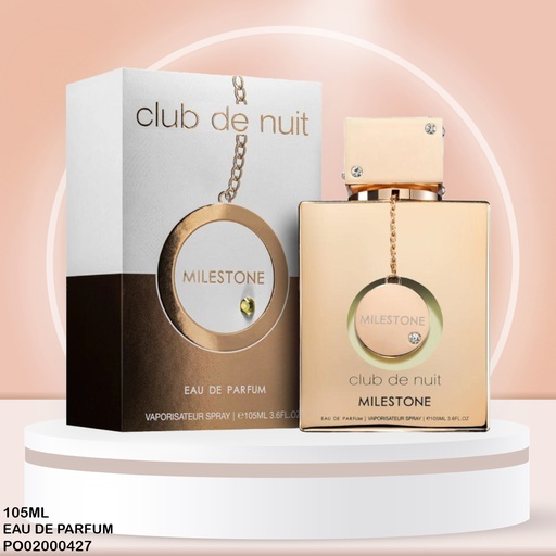 [PO02000427] PERFUME MILESTONE CLUB DE NUIT MEN ARMAF STERLING 105ML EDP