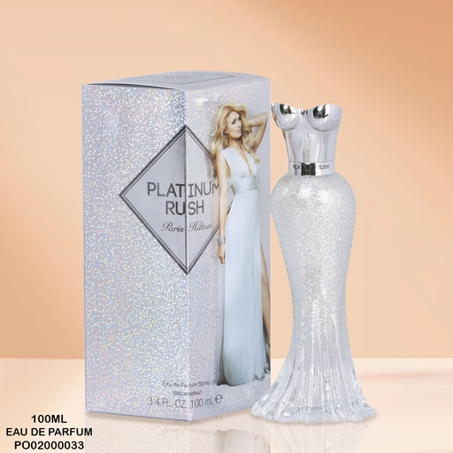 [PO02000033] PERFUME PARIS HILTON PLATINUM RUSH 100ML