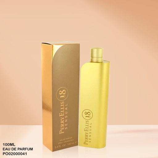 [PO02000041] PERFUME PERRY ELLIS 18 SENSUAL 100ML EDP