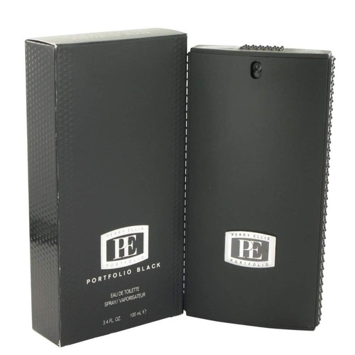 [PO02000564] PERFUME PORTFOLIO BLACK PERRY ELLIS EDT 100ML