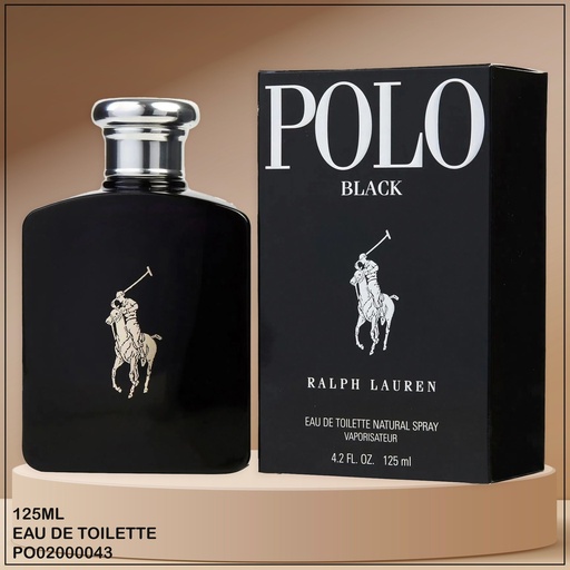 [PO02000043] PERFUME RALPH LAUREN POLO BLACK 125ML