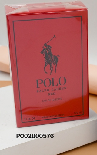 [PO02000576] PERFUME RED POLO RALPH LAUREN EDT 125ML