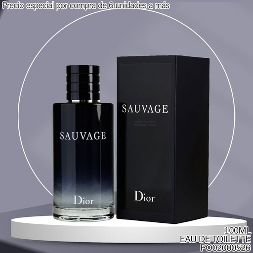 [PO02000526] PERFUME SAUVAGE DIOR 100 ML EDT