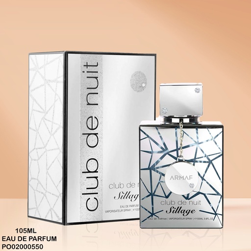 [PO02000550] PERFUME SILLAGE CLUB DE NUIT ARMAF EDP 105ML
