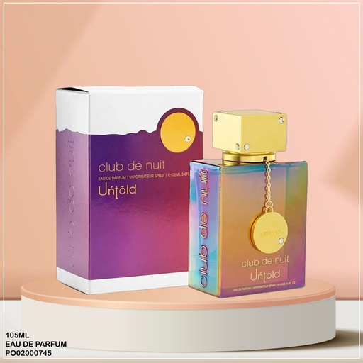 [PO02000745] PERFUME UNTOLD CLUB DE NUIT ARMAF EDP 105ML