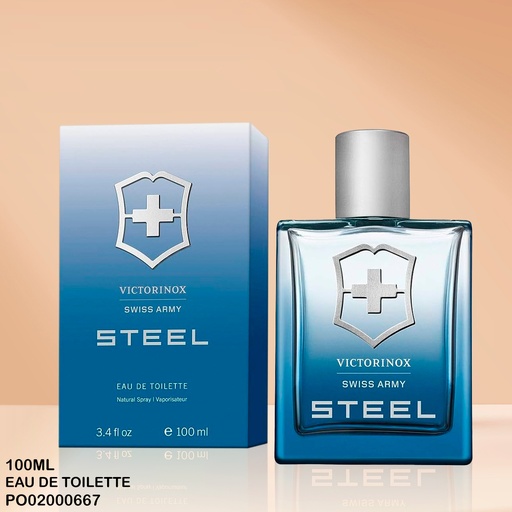 [PO02000667] PERFUME VICTORINOX SWISS ARMY STEEL EDT 100ML