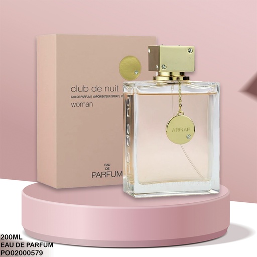 [PO02000579] PERFUME WOMAN CLUB DE NUIT EDP ARMAF STERLING 200ML