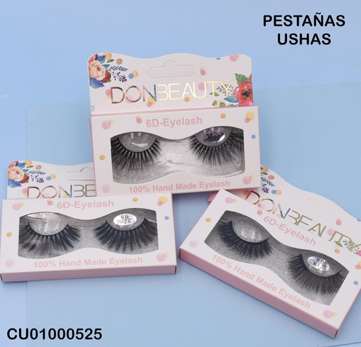 [CU01000525] PESTAÑAS DONBEAUTY 6D 6D05
