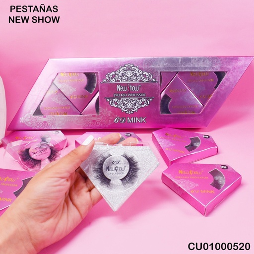 [CU01000520] PESTAÑAS POSTIZAS 6D MINK AD977