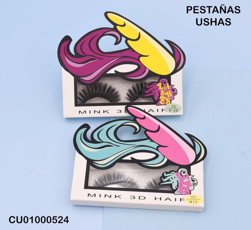 [CU01000524] PESTAÑAS UNICORNIO GZS-05