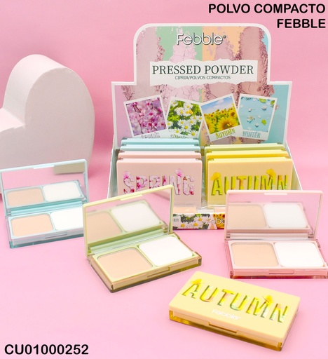 [CU01000252] POLVO COMPACTO FEBBLE FC598B