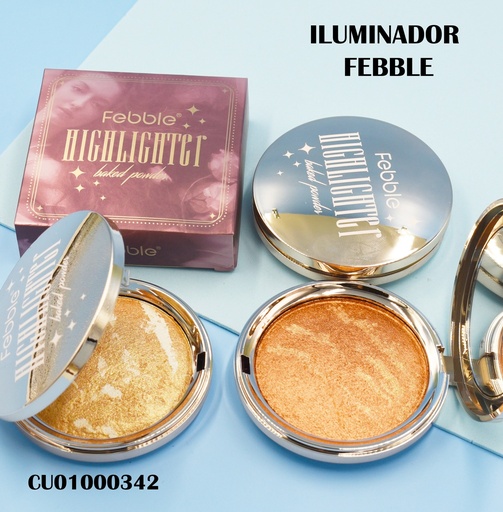 [CU01000342] POLVO ILUMINADOR FEBBLE BAKED POWDER NO.FC611A TONOS V.