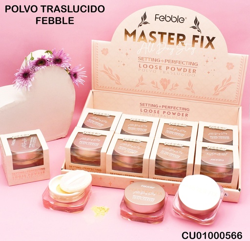 [CU01000566] POLVO TRASLUCIDO MASTER FIX FEBBLE FC635B
