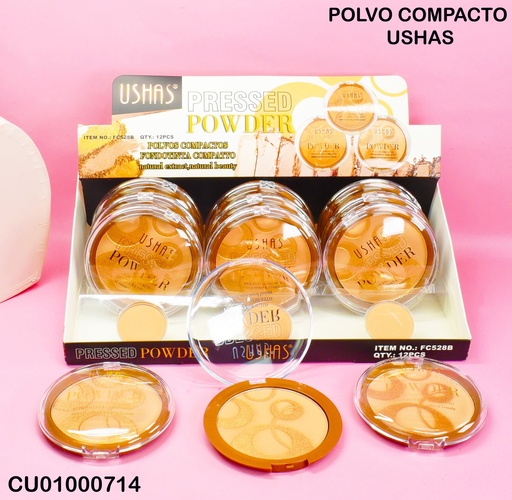 [CU01000714] POLVOS COMPACTOS USHAS FC528B