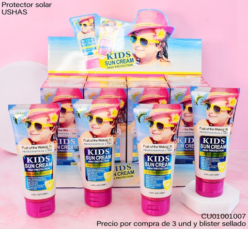 [CU01001007] BLOQUEADOR SOLAR PARA NIÑOS EN CREMA 35+SPF WKL497