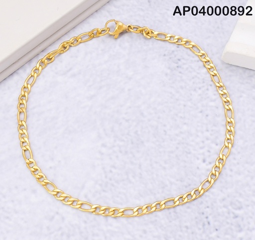 [AP04000892] PULSERA FINA MARTILLADA 0.8NK 21.5CM