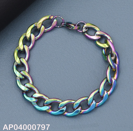 [AP04000797] PULSERA VARÓN TORNASOL 3.0NK L.22.5CM