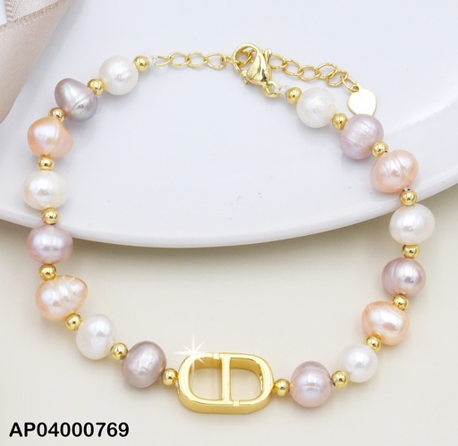 [AP04000769] PULSERA PERLAS CULTIVADAS CENTRO CD