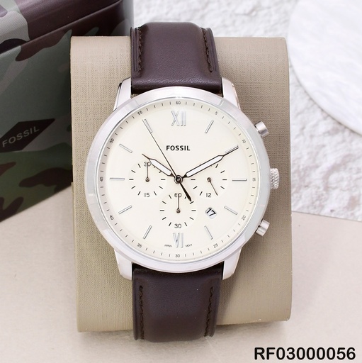 [RF03000056] RELOJ FOSSIL CABALLERO FAJA CUERO NEGRO FS5380