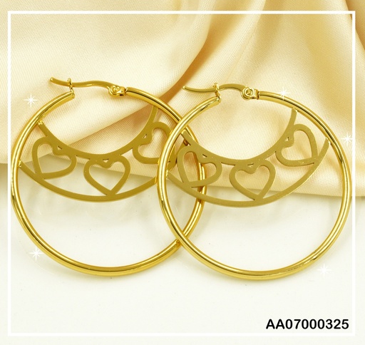 [AA07000325] RGOLLAS CON 3 CROQUIS DE CORAZONES AL CENTRO