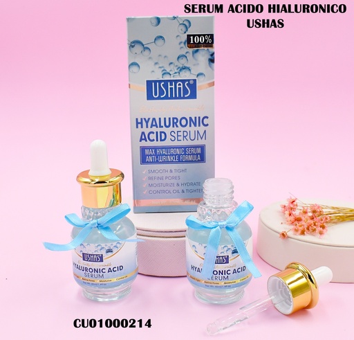 [CU01000214] SERUM ÁCIDO HIALURÓNICO USHAS HA004 100% ELASTICIDAD
