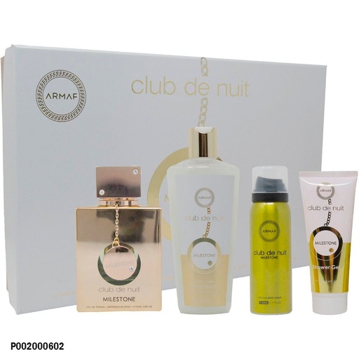 [PO02000602] SET CLUB DE NUIT MILESTONE 4PCS