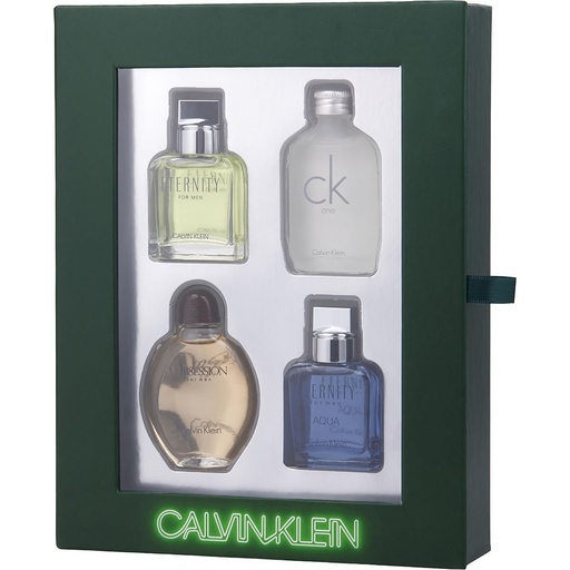 [PO02000491] SET DE 4 MUESTRAS CALVIN KLEIN PARA ÉL (CAJA NEGRA)