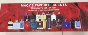 [PO02000488] SET MACY´S MUESTRA 20 PERFUMES PARA ÉL