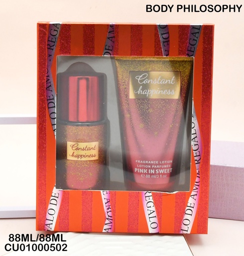 [CU01000502] SET TWO CONSTANT HAPPINESS 2PCS B0022-MC-4